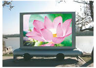 セリウムFCC P10 LEDのSMD3535 10000点の外のビデオ掲示板の広告/㎡ RGB