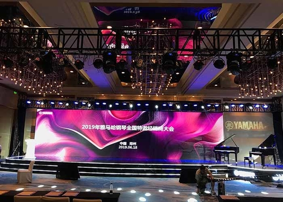 大きい視野角LED TVスクリーンの大きい舞台の背景の導かれた表示