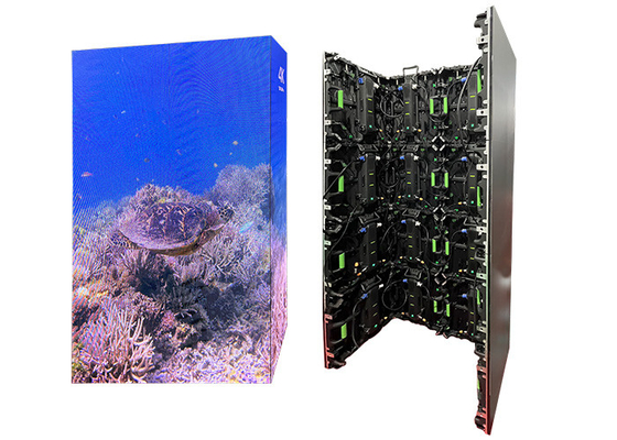 P1.95 P2.5 P2.6 P3.91 右角レンタル LEDディスプレイ 250*250mm モジュールサイズ ハード接続