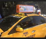 屋外のタクシーの上のLED表示高い明るさP4 3G 40000の点/Sqm 1200Hz