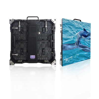 SMDフル カラーの屋外の使用料によって導かれるスクリーン4mmピクセル ピッチのアルミニウム プロフィールのキャビネット