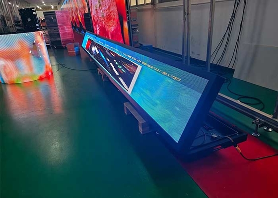 P4 高明るさ 屋外電子広告スクリーン フロント フリップボックス