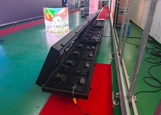 P4 高明るさ 屋外電子広告スクリーン フロント フリップボックス