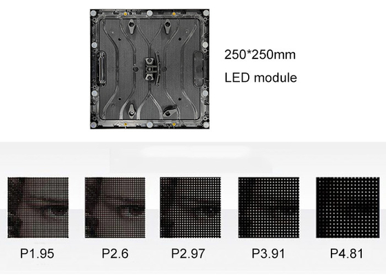 P3.91 1000*500mm 室内用 LED ディスプレイ 壁掛け/フロントに吊り付け