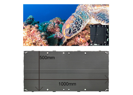 P3.91 1000*500mm 室内用 LED ディスプレイ 壁掛け/フロントに吊り付け