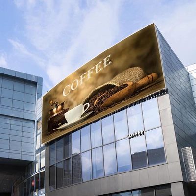 P3.076 Outdoor LED Screen 4500nits IP65 Wall Mounted