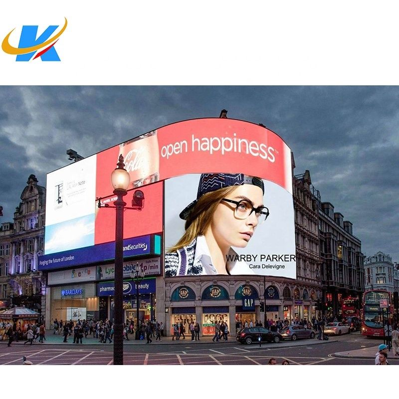 P10 屋外 LED ビルボード 6500cd/㎡ フルカラーディスプレイ